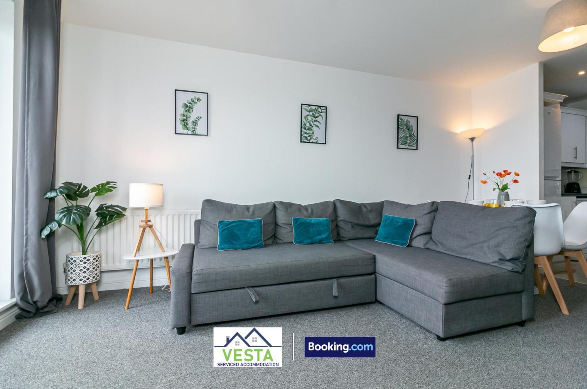 Two Bedrooms Apartment By Vesta Serviced Accommodation & Short Lets Hatfield With Free Wifi Exterior foto