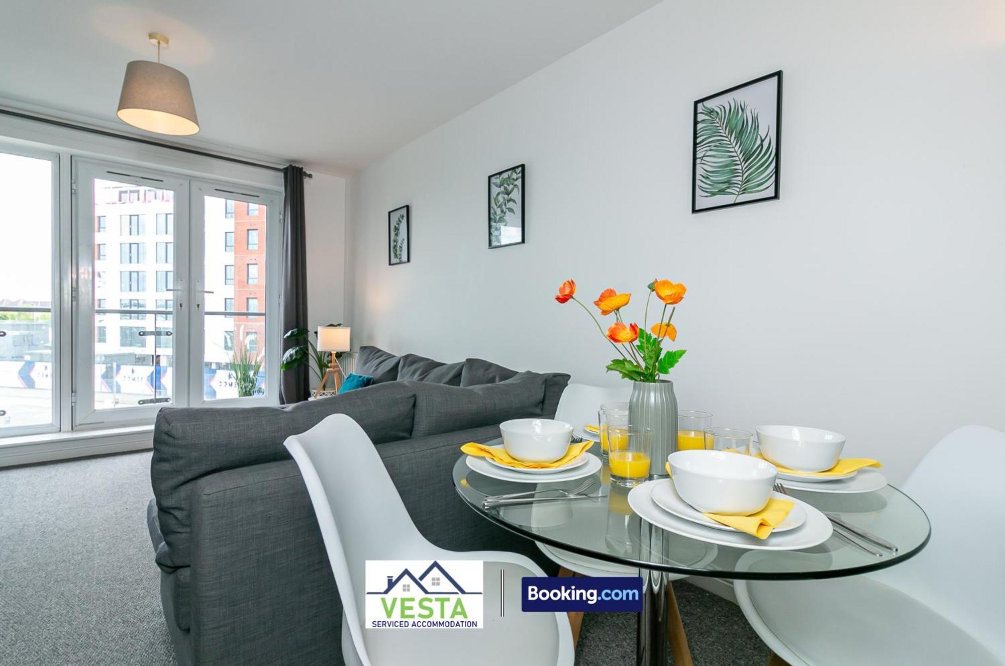 Two Bedrooms Apartment By Vesta Serviced Accommodation & Short Lets Hatfield With Free Wifi Exterior foto